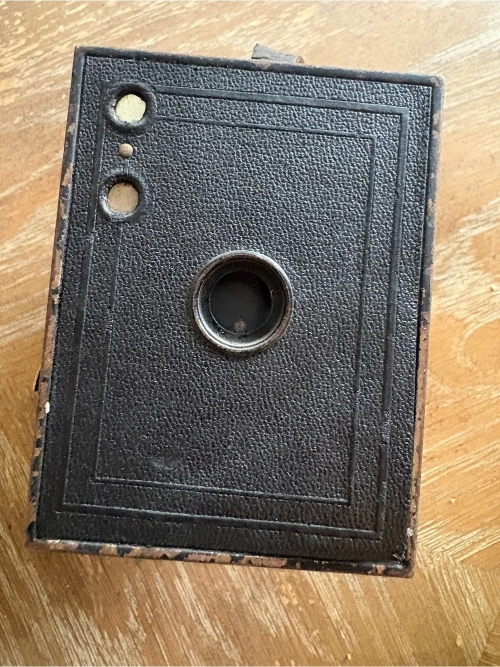 Vintage No. 2 Brownie Model F Box Camera - Black